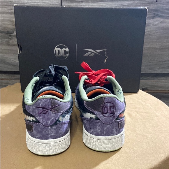 Reebok Club C 85 x DC Comics Joker Casual Shoe Sneaker - Picture 4 of 5